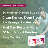 5-HTP et Ashwagandha dans Rise & Restore