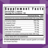 Étiquettes claires de Youngevity Slender FX Sweet EZE facilitant l’identification des gélules.