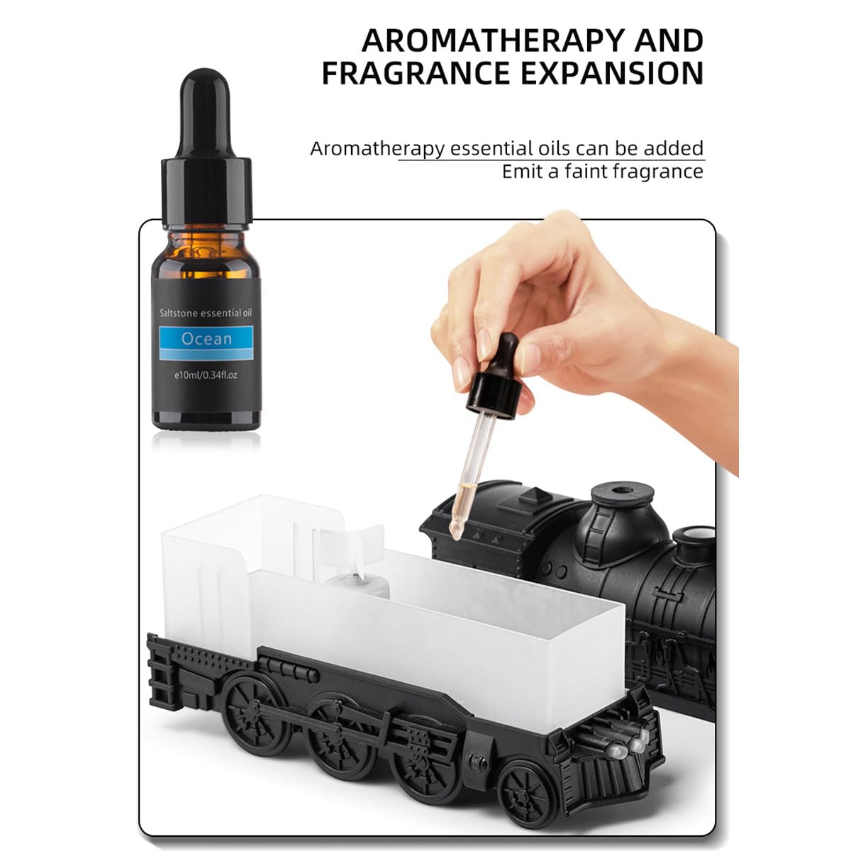 YounggDiy Diffuseur brume douce idéale pour un cadre chaleureux.