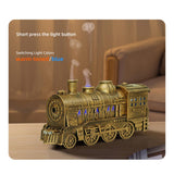 YounggDiy Diffuseur design Train Vintage en bronze pour déco unique.