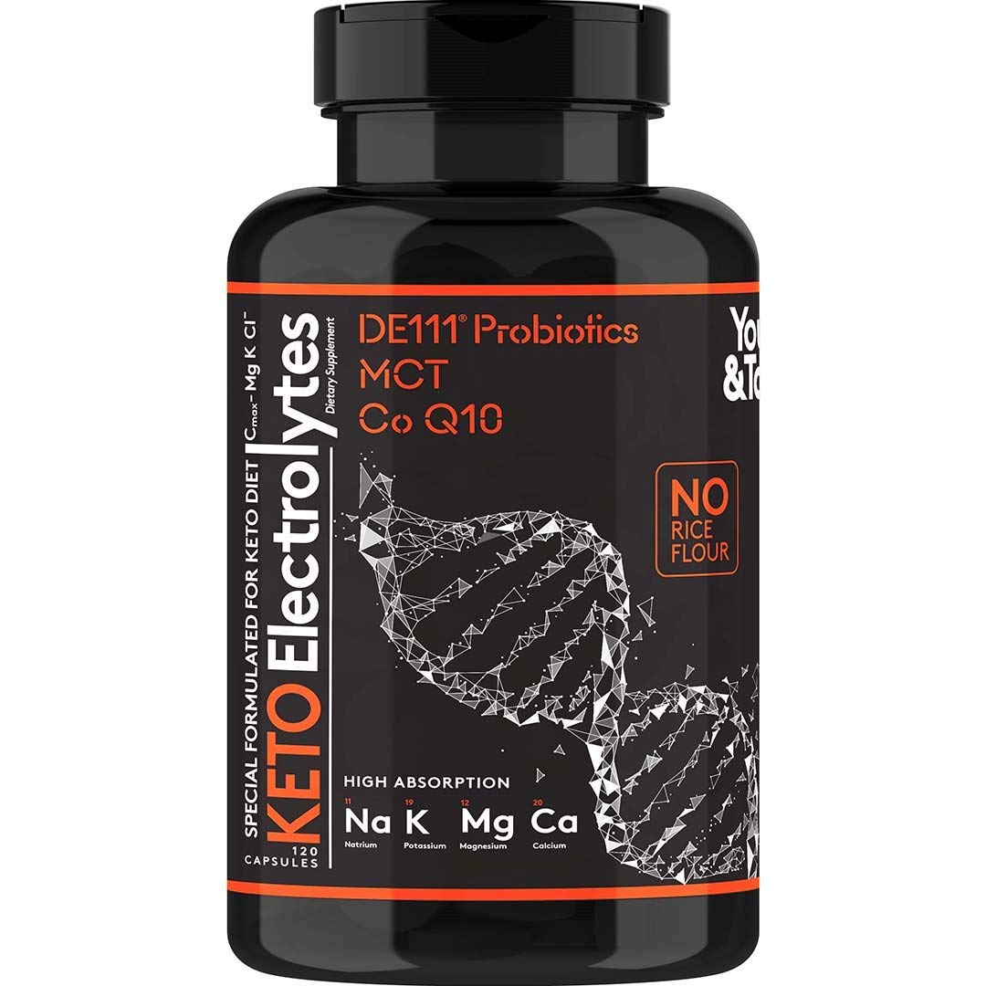 Youth & Tonic cap-keto-électrolyte pour hydratation et énergie.