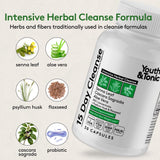 Prébiotiques et probiotiques dans Youth & Tonic pour l’équilibre intestinal.