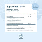 Capsules présentes dans l'emballage Youtheory Acide Hyaluronique Avancé, visuel du capuchon et de l'emballage