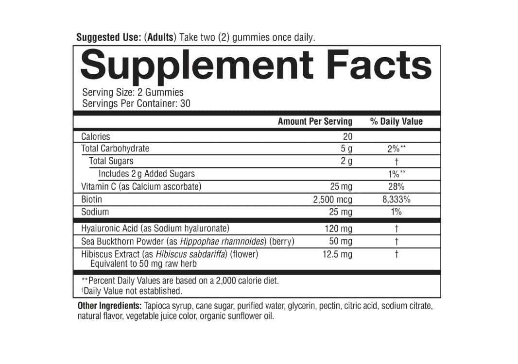 Gommes Youtheory Complete Beauty, goût pastèque et routine beauté quotidienne simplifiée.