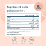 Cuillère-dose Youtheory illustrant le dosage pratique pour chaque shake.