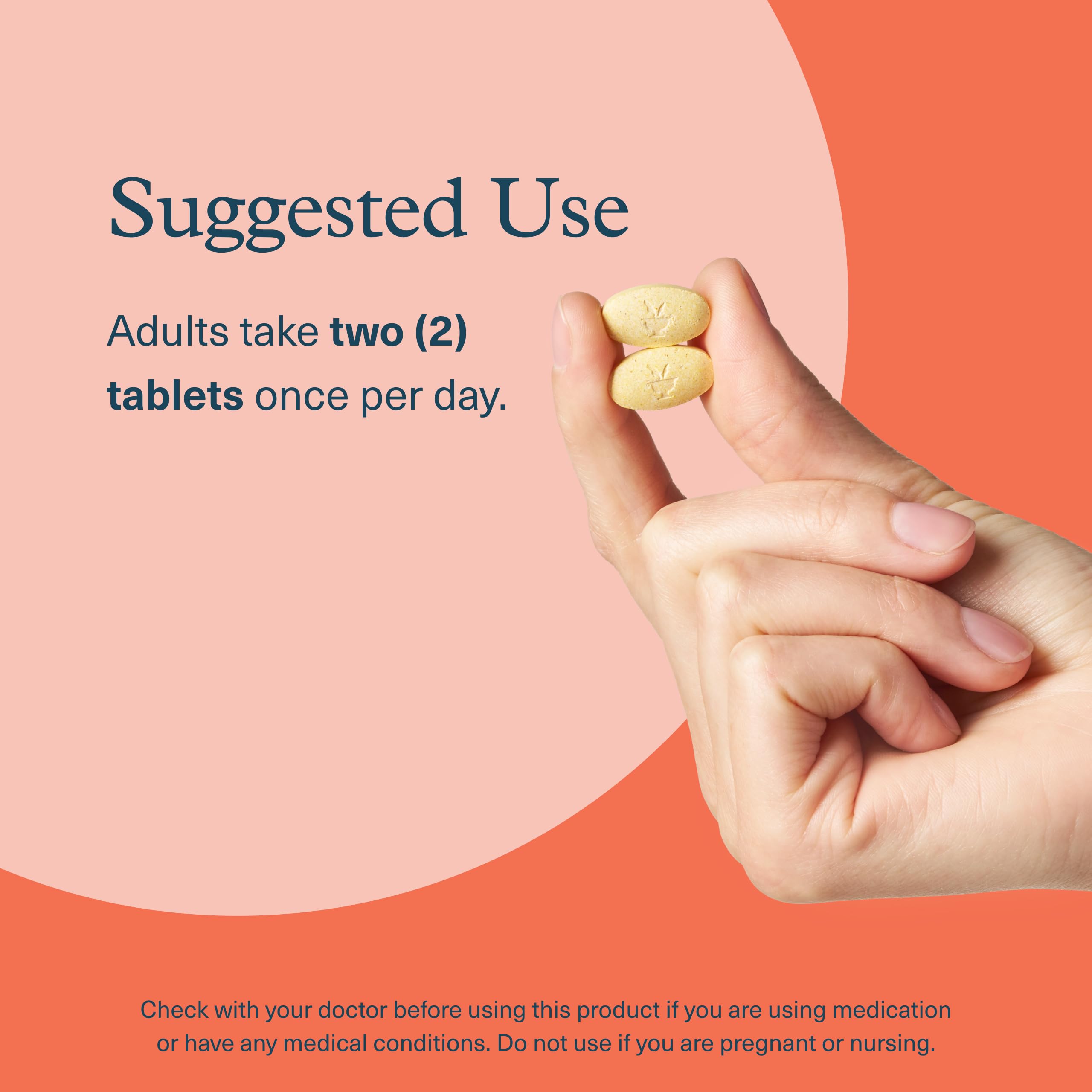 Emballage 60 comprimés, 30 jours de complément quotidien