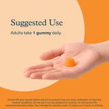 Gommes Youtheory K2D3 sur surface brillante, emballage attrayant et rangement facile.