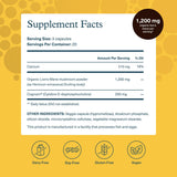 Capsules Youtheory Lion's Mane Plus faciles à avaler, soutien concentration possible.