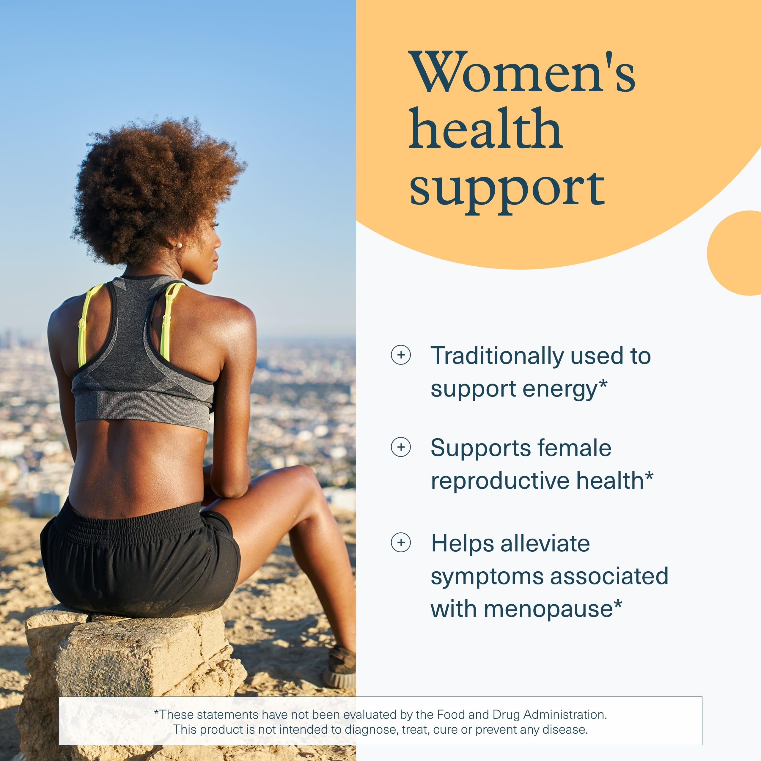 Youtheory Maca sante femmes, soutien pendant la ménopause.