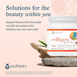 Poudre collagene Youtheory enrichie vitamine C et biotine pour apport quotidien