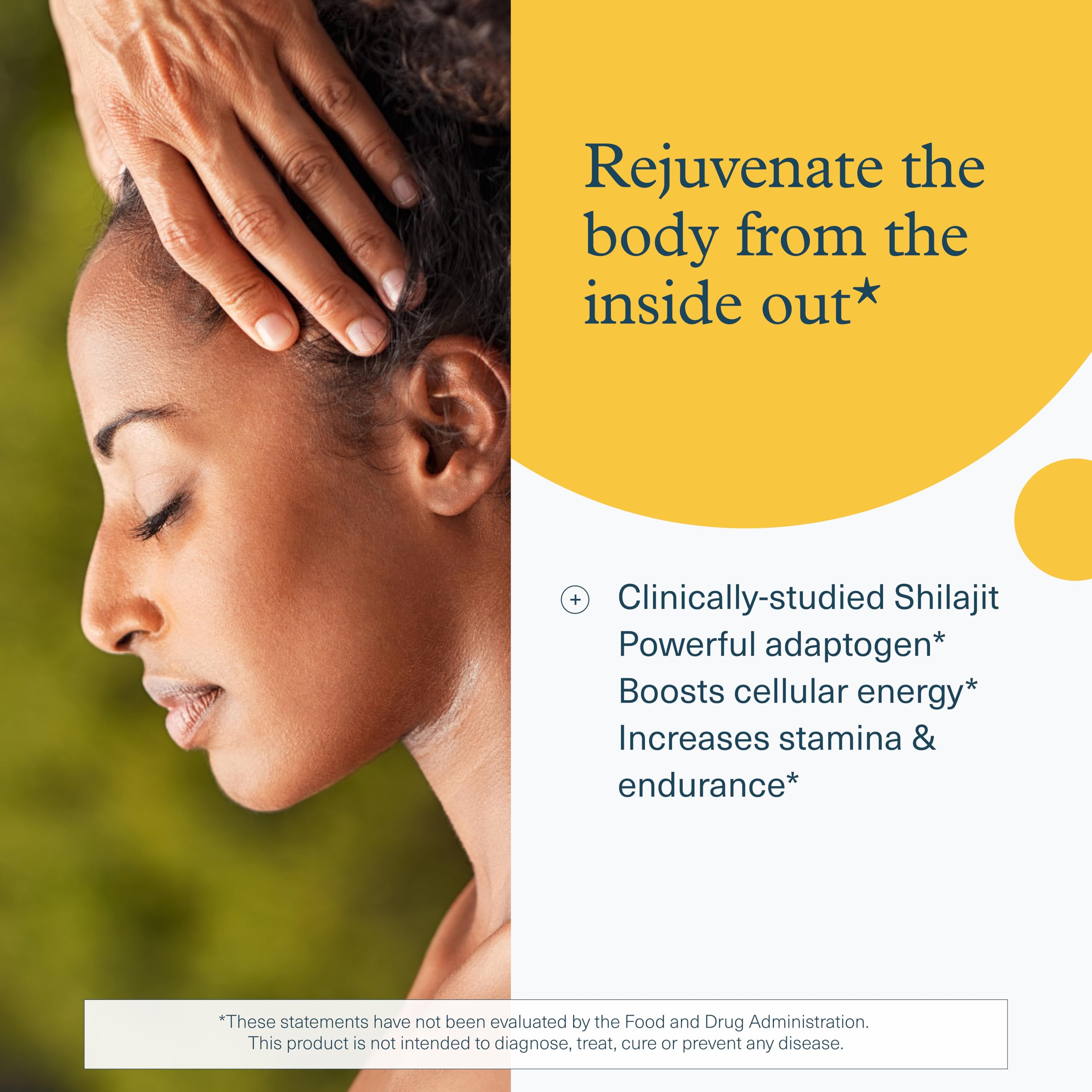 Capsules Youtheory Shilajit texture claire, utilisation pratique.