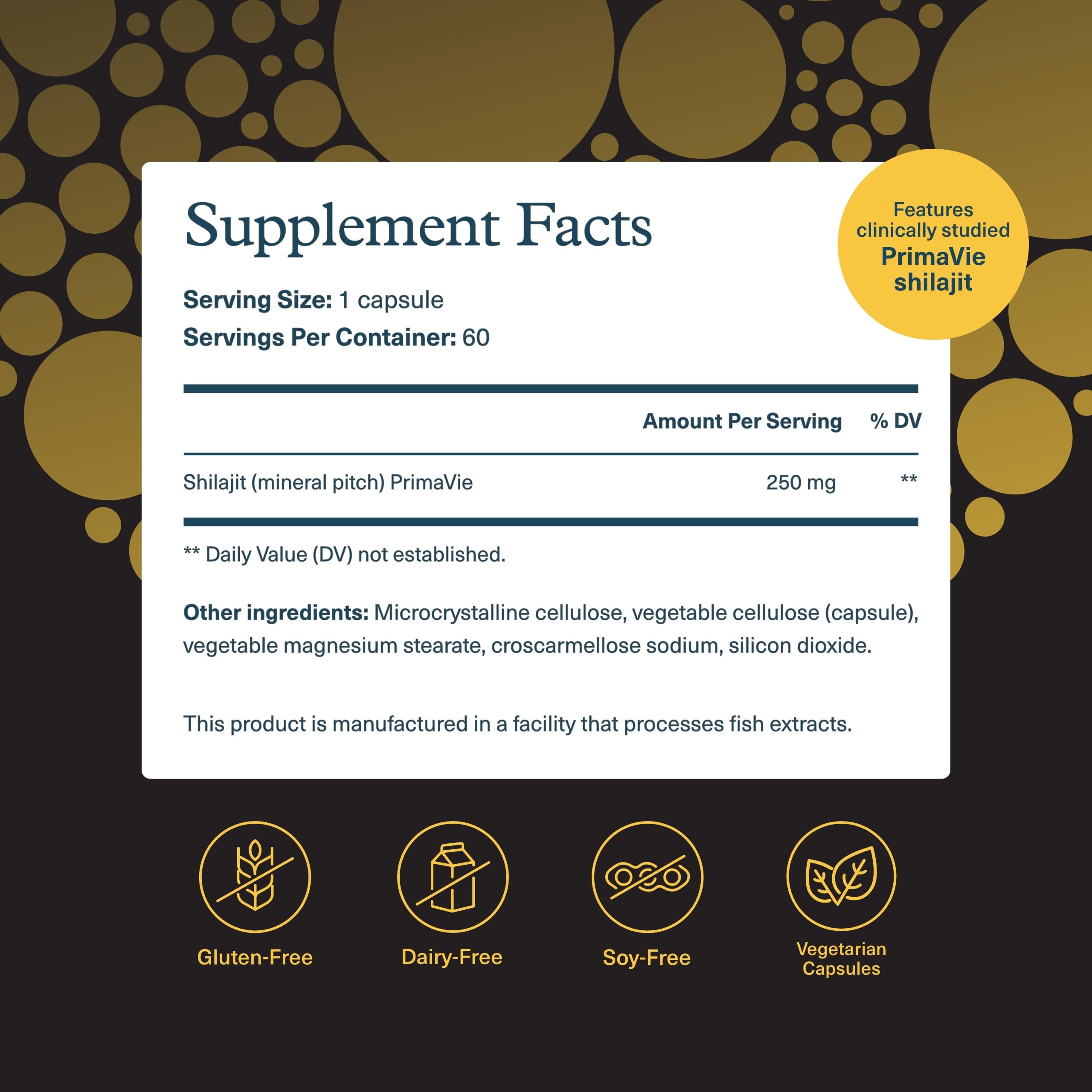 Gélules Youtheory Shilajit – capsules prêtes à l’emploi et soutien musculaire potentiel.