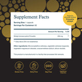 Gélules Youtheory Shilajit – capsules prêtes à l’emploi et soutien musculaire potentiel.