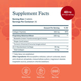 UC-II collagen type 2, comprimés faciles à avaler et intégration facile à la routine