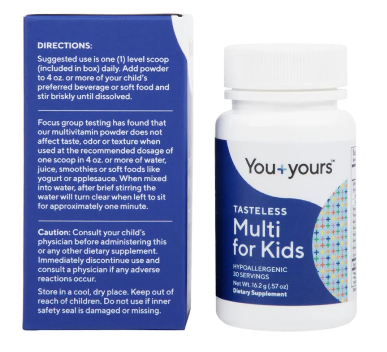 You+yours poudre ajoutée au petit-déjeuner pour les enfants