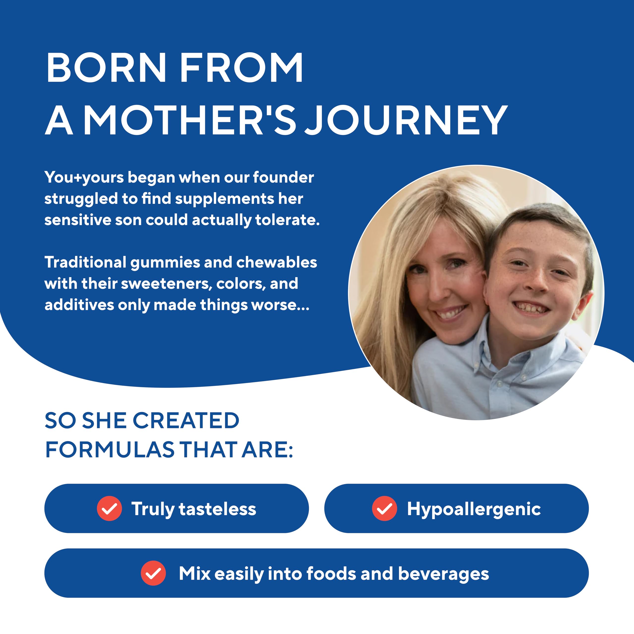 Youyours fer sans goût pour enfant – formule ferrique douce pour estomac sensible.