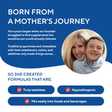 Youyours fer sans goût pour enfant – formule ferrique douce pour estomac sensible.