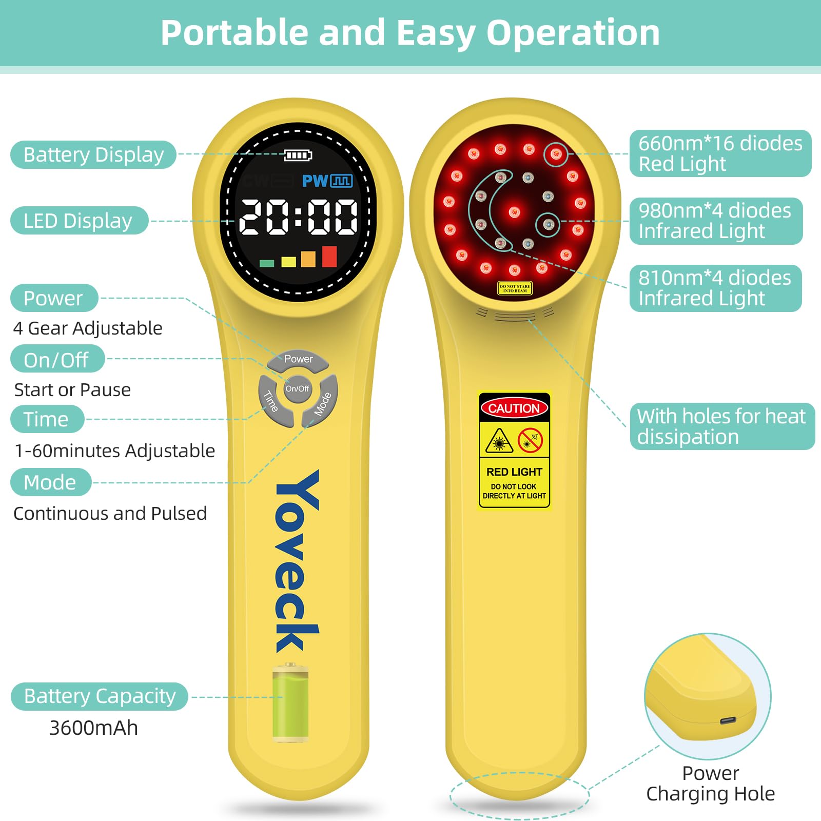 Yoveck thérapie lumineuse à domicile pratique et sûre