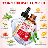 Gouttes cortisol YOWOTE, absorption rapide sous la langue.