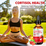 Gouttes cortisol YOWOTE, facile à mélanger dans boisson ou smoothie.