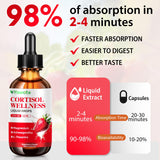 Gouttes cortisol YOWOTE, soutien humeur quotidienne.