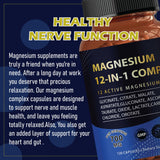 Puravita Magnésium Complex soutient relaxation nerveuse et détente musculaire