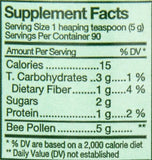 Utilisation quotidienne du pollen granulés YS Eco Bee Farms sur céréales.