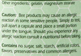 YS Organic pollen d’abeilles, capsules: apport protéique pour le quotidien actif.