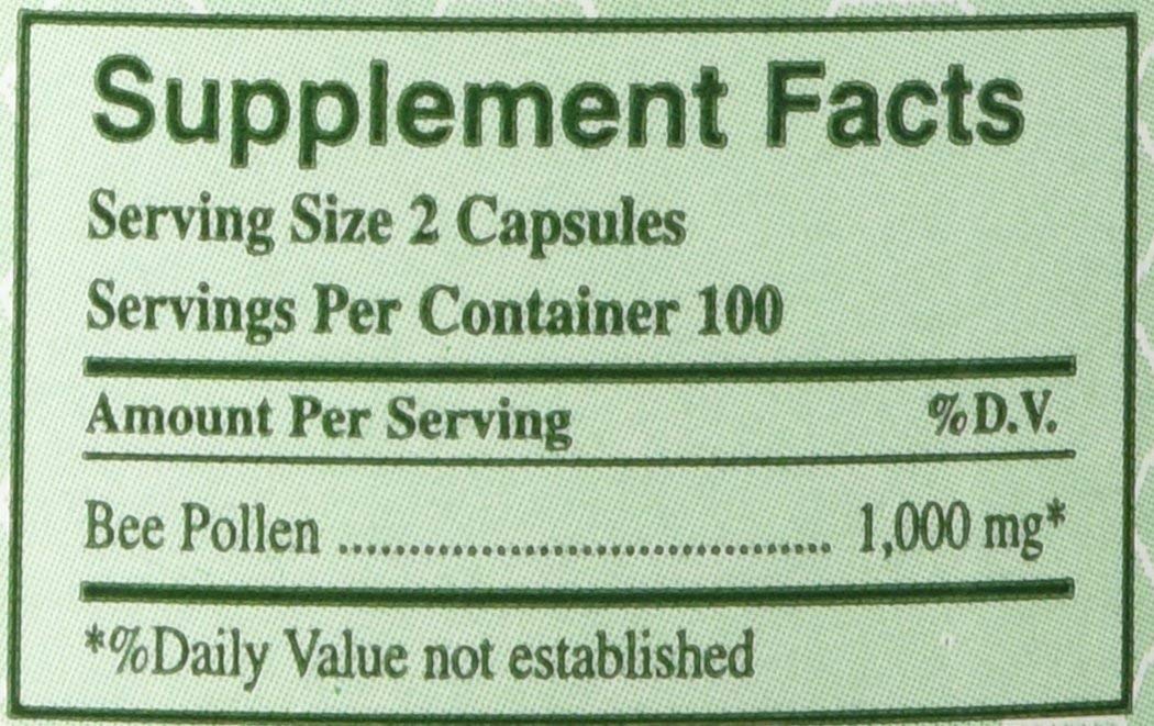 YS Organic pollen d’abeilles, emballage: étiquetage clair et rangement facile.