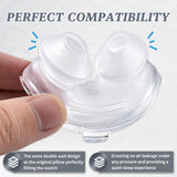 Silicone durable du coussin nasal YSSKTC AirFit P10 pour une longévité accrue.
