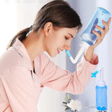 Ensemble deux buses du Neti Pot pour toute la famille.