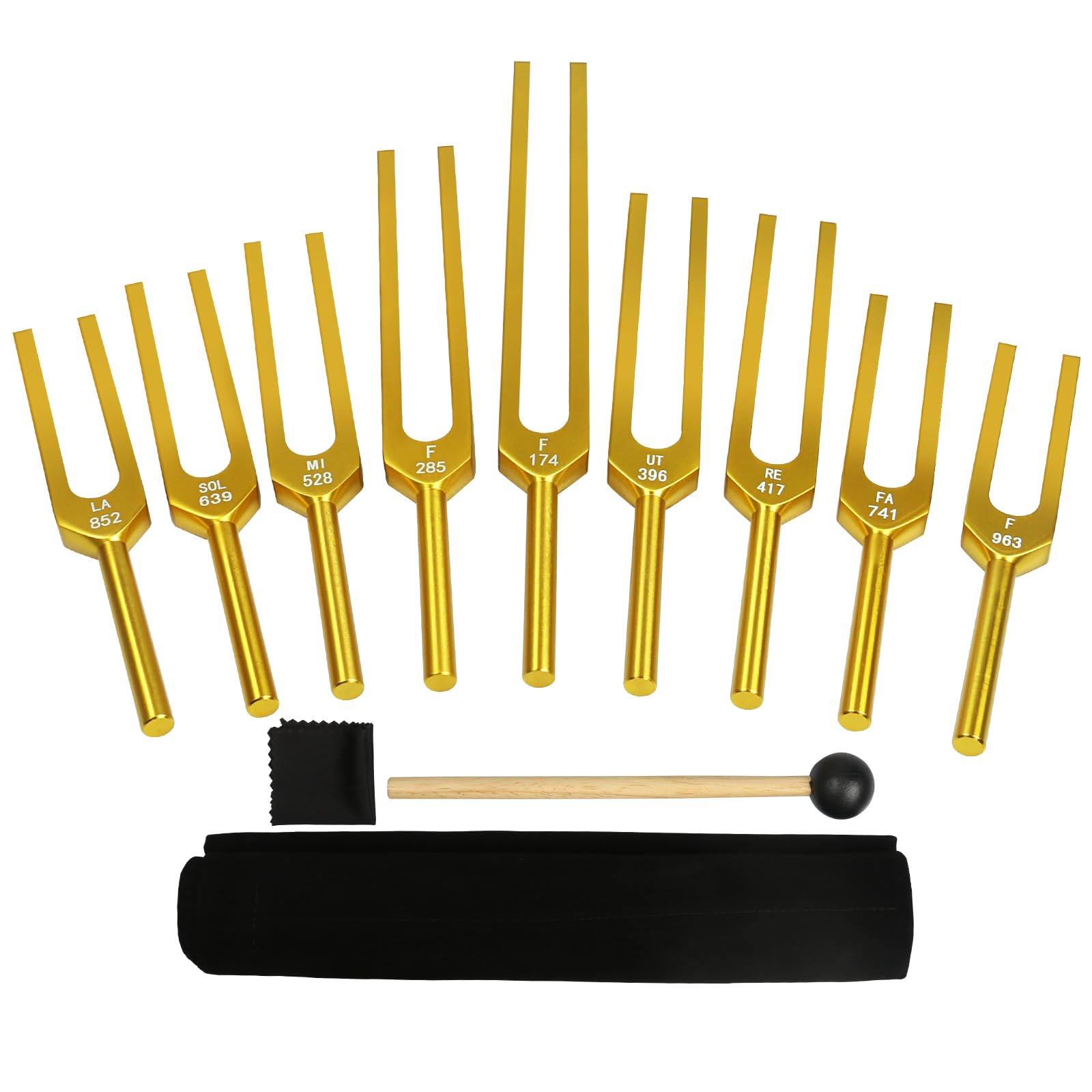 Diapasons Solfeggio Yuepin 174 Hz, rituel apaisant pour la méditation.