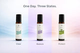 Yuganify Breathe roll-on 10ml, parfum frais utile lors des routines respiratoires.