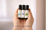 Yuganify bien-être au quotidien, trio pratique pour routine aromathérapie.
