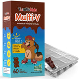 YUM-V'S ours chocolatés certification kosher clairement indiquée sur l'emballage