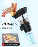 Yumika flux-eau-7m: puissance suffisante pour une propreté approfondie et agréable.