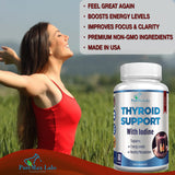 YUMMYVITE – boîte d’emballage du soutien thyroïde, formulation non-OGM.
