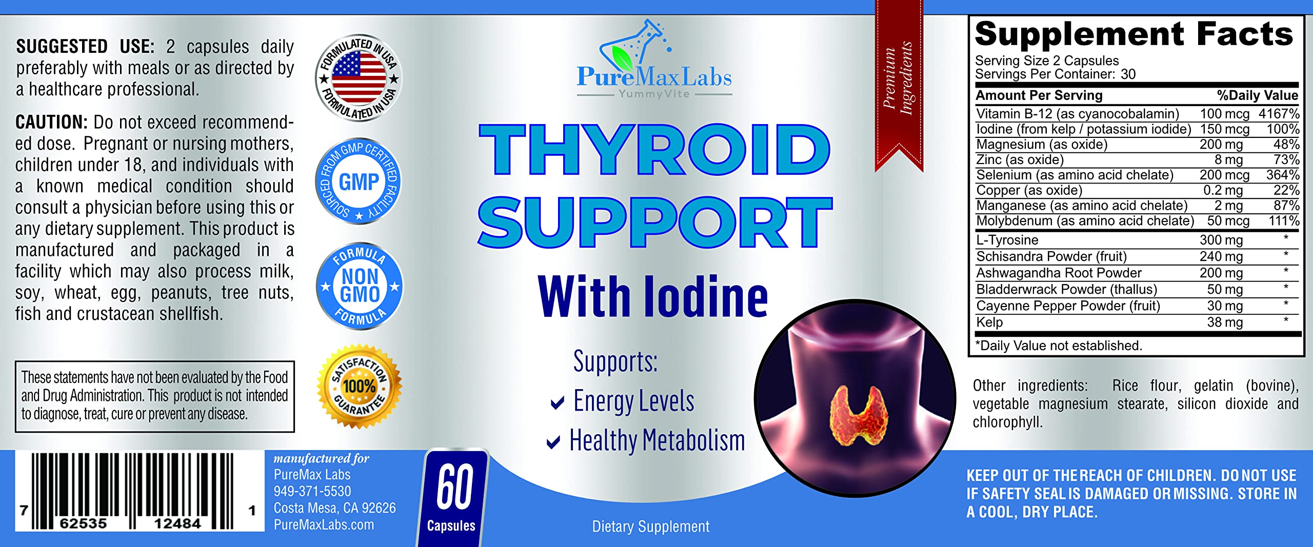 YUMMYVITE – capsule en main lors d'une session travail, concentration accrue possible.