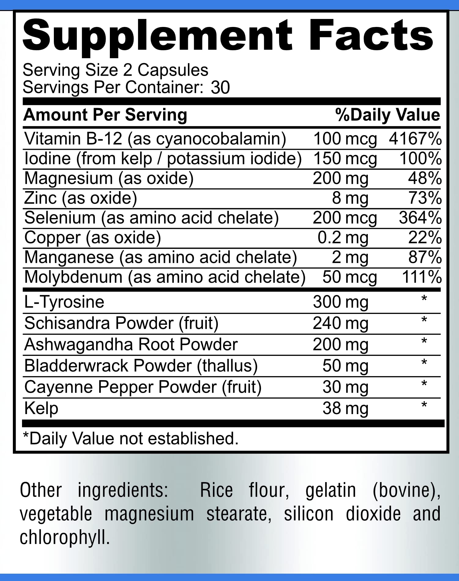 YUMMYVITE – routine matinale avec le soutien thyroïde pour démarrer la journée.
