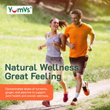 Gommes Yum-V'S sans OGM et sans produits d'origine animale.
