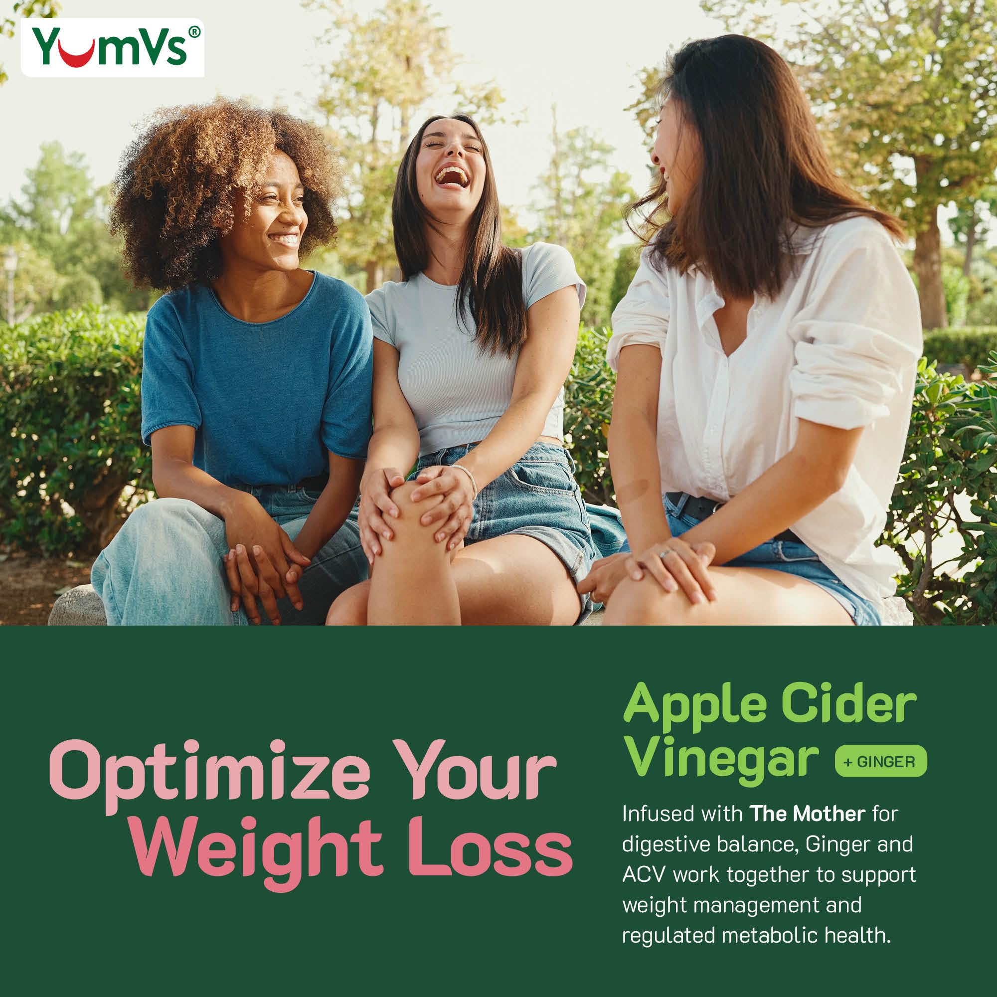 Gommes YUM-V'S gingembre-boost pour énergie naturelle sans caféine.