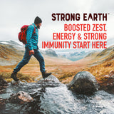 Boîte refermable pratique pour la routine santé, YUM-V'S Strong Earth.