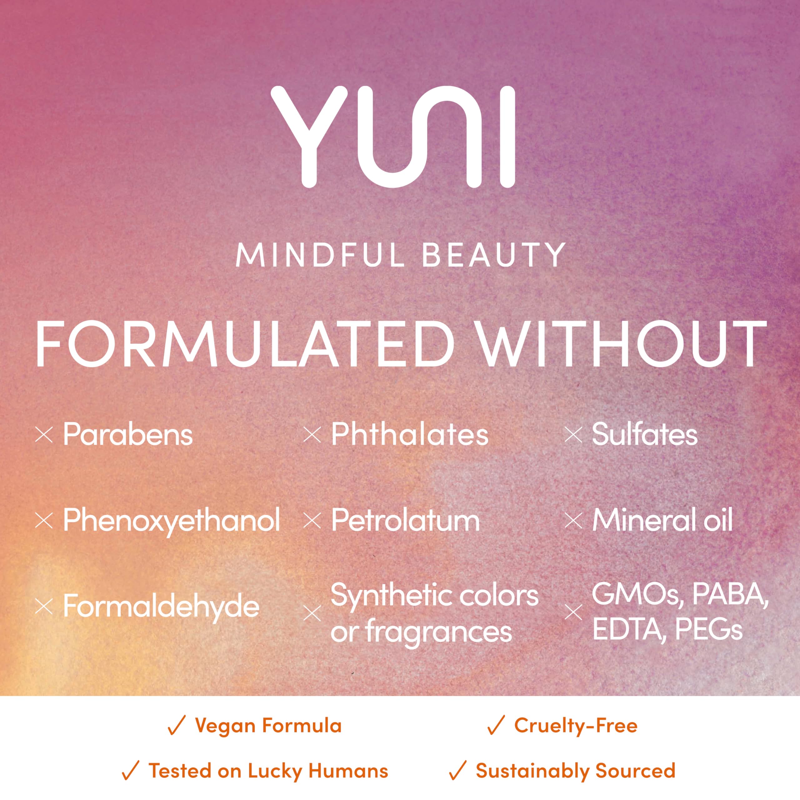 Emballage naturel sans parabènes et cruelty-free