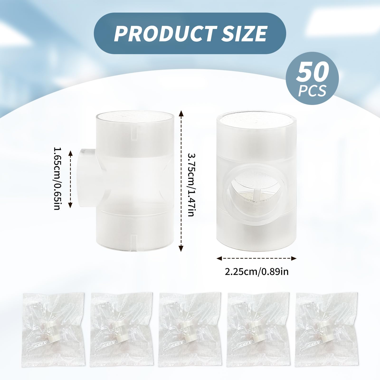 HME Yuqilin pour trachéostomie, air chaud et humide pour confort respiratoire