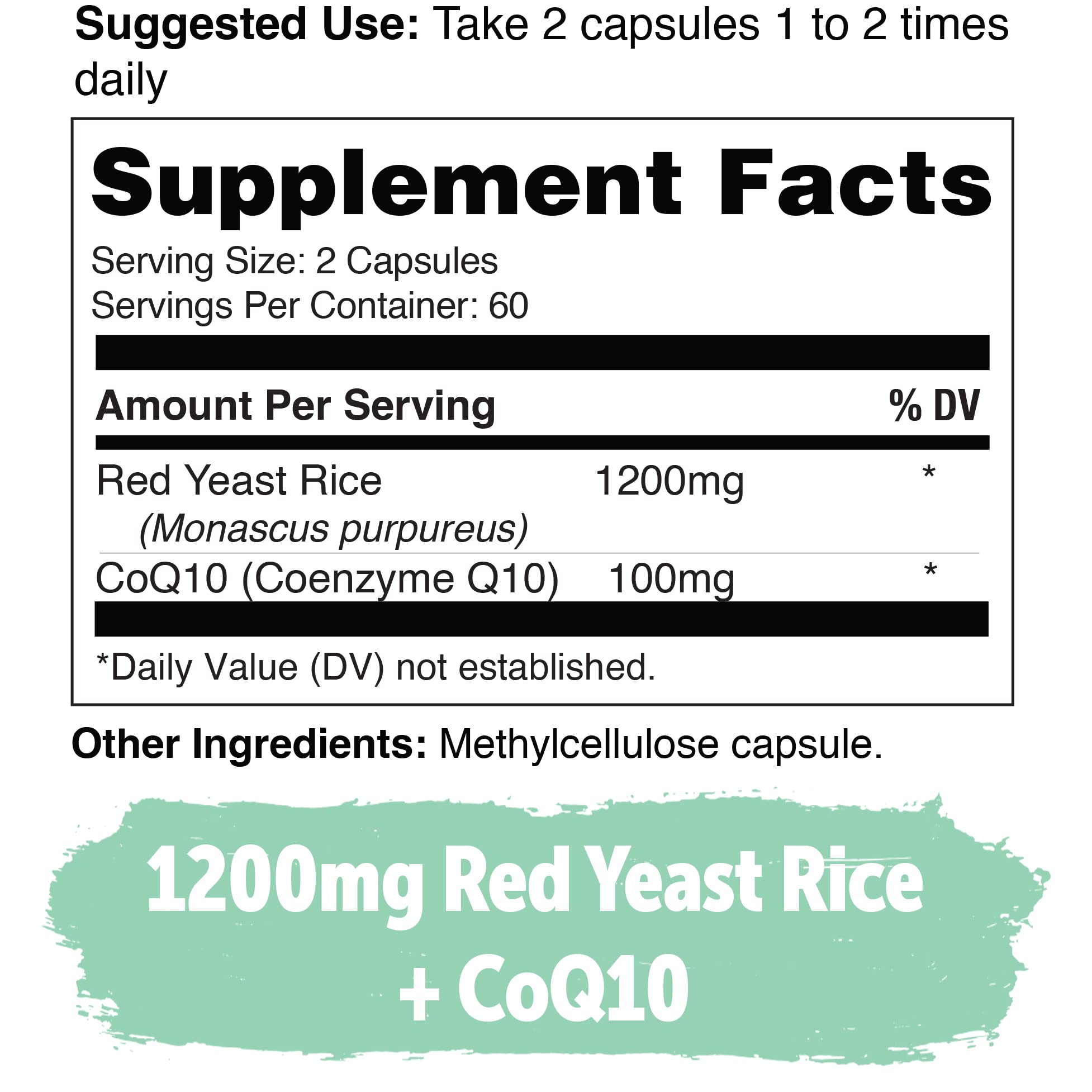 Formule Yuve avec CoQ10 et Monacoline K, approche 2 en 1.