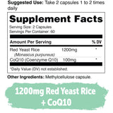 Formule Yuve avec CoQ10 et Monacoline K, approche 2 en 1.