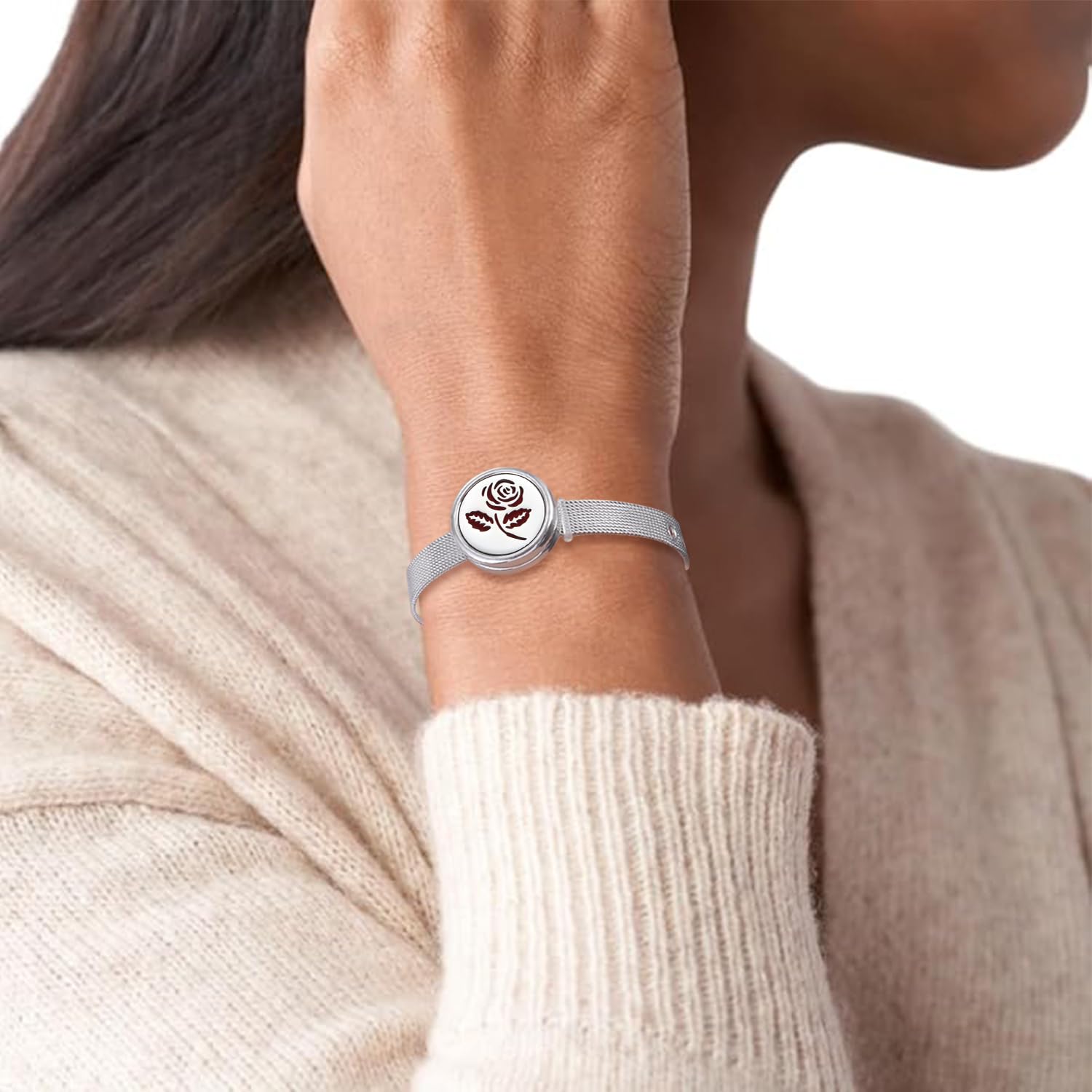 YWLI accessoires pastilles colorées pour assortir votre bracelet et vos huiles.