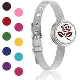 YWLI bracelet-diffuseur huiles essentielles pour relaxation discrète.