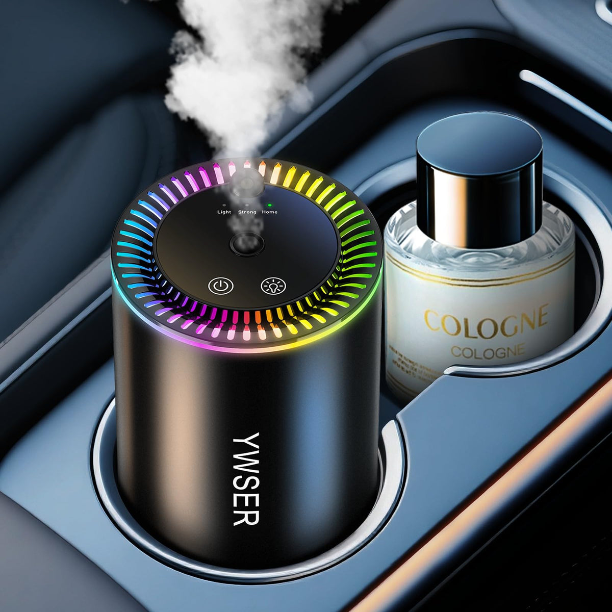 Désodorisant auto YWSER avec clip de ventilation, diffusion durable du parfum.