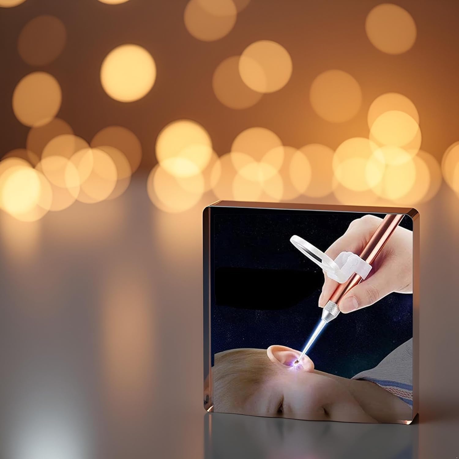 Poignées ergonomiques du kit Yxinjy Rose Gold assurant une prise en main stable.